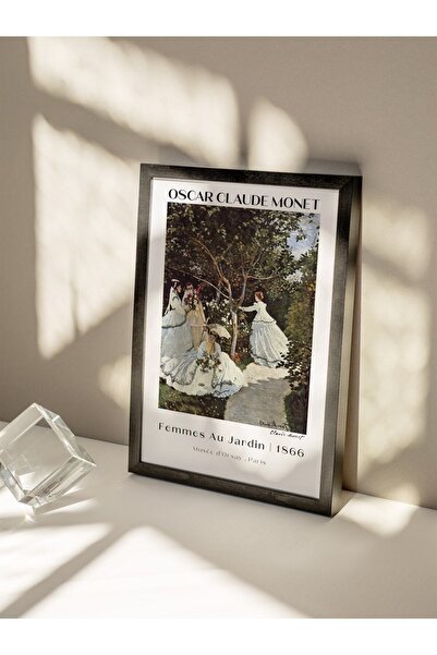 Postifull Monet Duvar Posteri - Duvar Dekoru - Sanat Serisi Posterleri - Kalın Kuşe Kağıt - Çerçevesiz