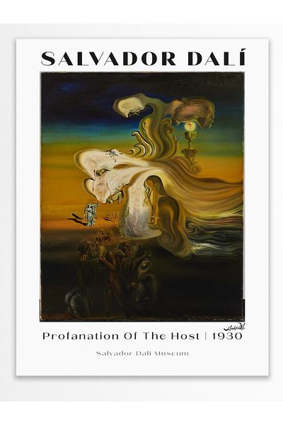 Postifull Αφίσα τοίχου Salvador Dali - Σειρά Art, Χοντρό χαρτί, Χωρίς πλαίσιο