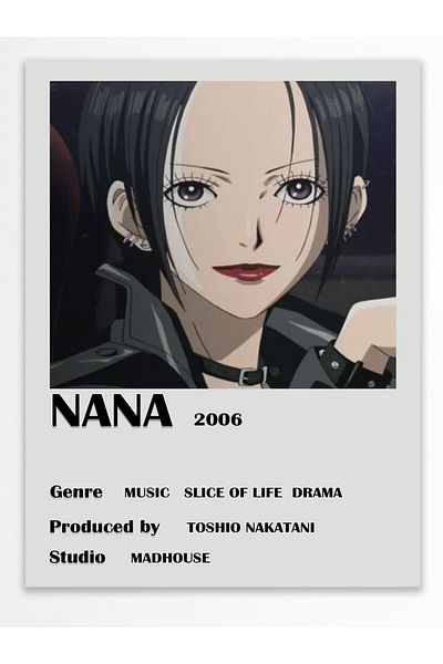 Postifull Αφίσα Anime - Χαρτί με χοντρή επίστρωση, διακόσμηση Duar χωρίς πλαίσιο