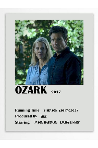 Postifull Ozark - Αφίσα χωρίς πλαίσιο - Διακόσμηση τοίχου - Αφίσες τηλεοπτικής σειράς και ταινιών - Χαρτί με χοντρή επίστρωση