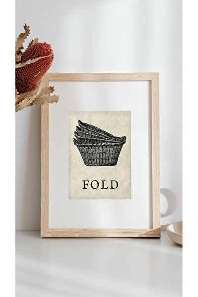 Postifull Vintage Theme Wall Poster, Laundry Room Poster, Frameless Poster, Aesthetics, Frameless Painting