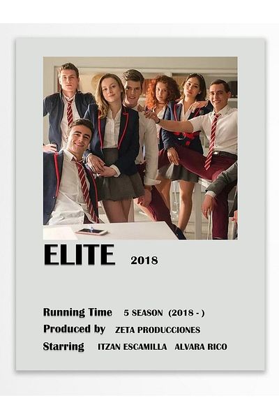 Postifull Elite - Αφίσα χωρίς πλαίσιο - Διακόσμηση τοίχου - Αφίσες τηλεοπτικής σειράς και ταινιών - Χαρτί με χοντρή επίστρωση