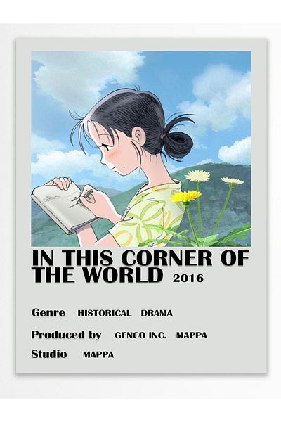 Postifull Αφίσα Anime - Διακόσμηση τοίχου Anime And Manga - Διακόσμηση δωματίου Anime - Χωρίς πλαίσιο - Χαρτί με παχιά επίστρωση