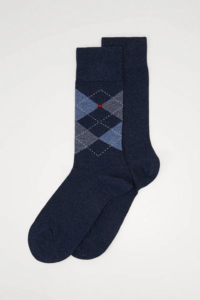 MEM SOCKS Комплект от 6 мъжки класически чорапи, размер 47-50