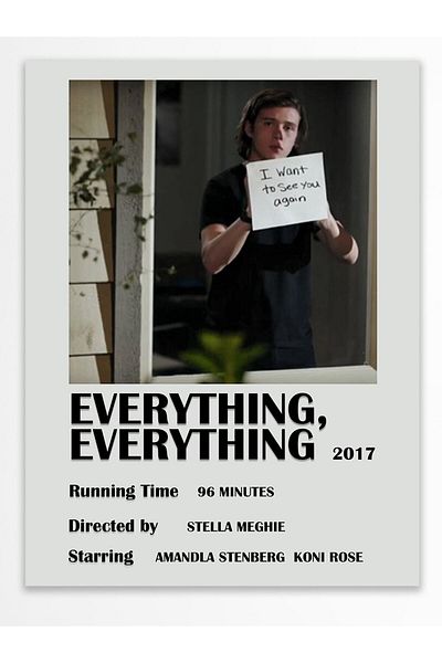 Postifull Αφίσα ταινίας Polaroid Design - Χωρίς πλαίσιο - Χαρτί με χοντρή επίστρωση