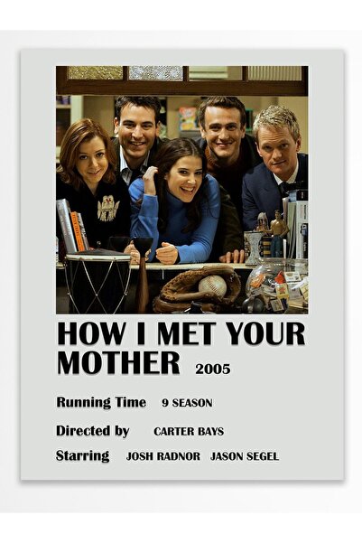 Postifull Film Afiş Poster - Duvar Posteri - Polaroid Dizayn Poster, Çerçeves...