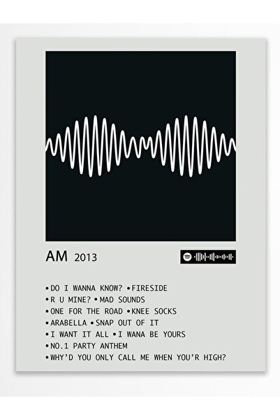 Postifull Albüm Polaroid Duvar Posteri - Spotify Uyumlu Poster - Duvar Dekoru...
