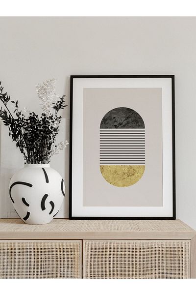 Postifull Minimal and Aesthetic Poster, Boho Wall Decor, Unframed 33cm X 48cm, Large Size Wall Painting
