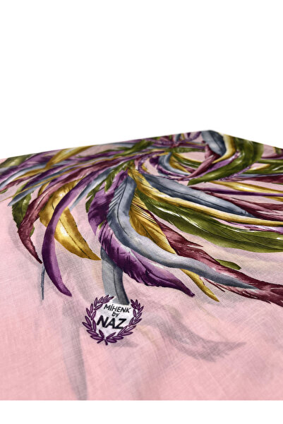 nazipek Kenarları Oyalı 7'li Set Pamuklu Yazma 100x100cm Eşarp Toptan Dağıtmalık