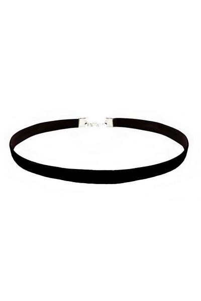 Bijustore Black Velvet Women's Choker Necklace