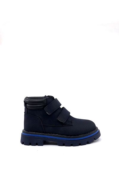 Arzen 4535 Navy Blue Velcro Thermo Sole Χειμερινές μπότες για αγόρια