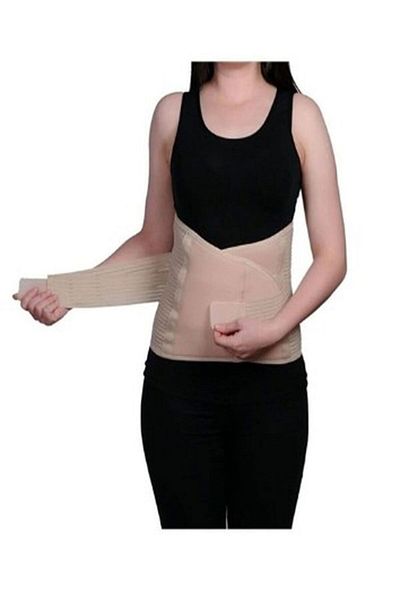 mrtbilisim Special Postpartum Corset Maternity Corset Double Level Velcro Sturdy Corset Abdominal Corset