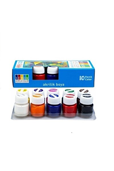 Südor Akrilik Boya 10'lu 20 ML
