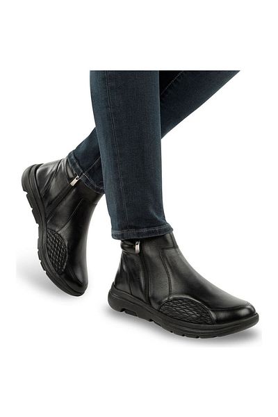 Muya Helix 6 Point Anatomical Sole (Hallux Valgus) Genuine Leather Men's Boots Special for Bone Protrusion