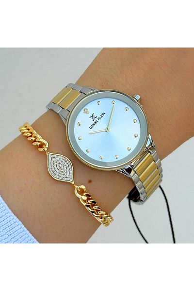 Daniel Klein Steel Cord 30 Water Resistant New Season Stylish Design Wristwatch