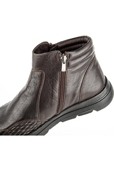 Muya Helix 6 Nokta Anatomik Taban (Hallux Valgus) Kemik Çıkıntısına Özel Hakiki Deri Erkek Bot