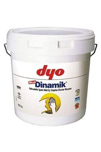 Dyo Dinamik Silikonlu Ipek Mat Tam Silinebilir Iç Cephe Boyası 15 Lt. (20 KG) - Fıstıki