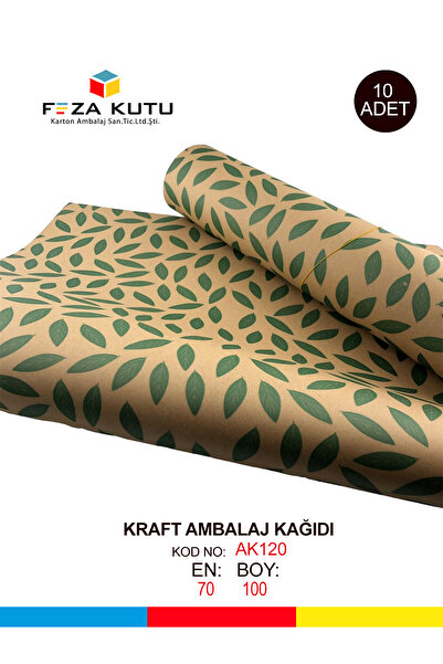 Feza Kutu Paket Kağıdı Kraft Kağıt Ambalaj Kağıdı Hediye Kağıdı Yılbaşı Çeyiz...