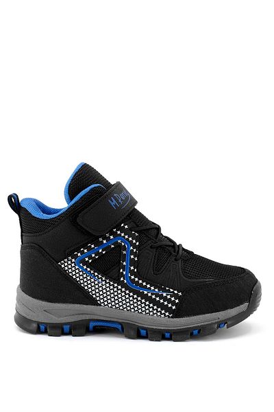 M.P. Μ.Π. 232-3131FT Filet Boy's Outdoor Boots Μαύρο - Μπλε