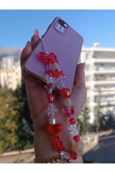Efna Store Beaded Phone Charm, Phone Bracelet Accessory and Gift Box, Gift Accessory