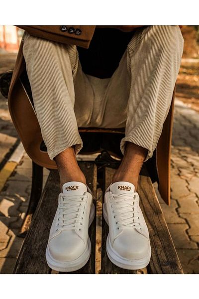 Knack TÜZMEN Men's Thick Sole Sneaker Shoes
