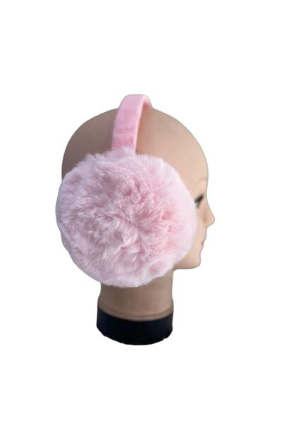 Allen Accessories Kadın Kulak Isıtıcı Tüylü Kulaklık Kışlık