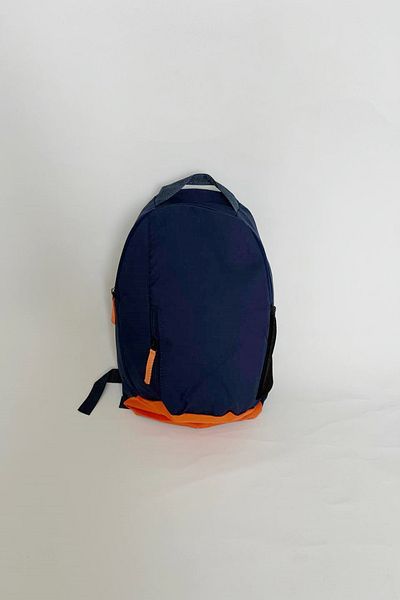 chantacim Navy blue orange sports backpack
