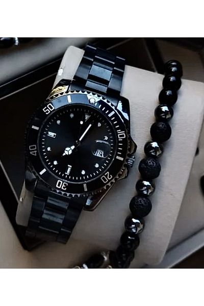 pullmarkt Bracelet + Analog Wrist Watch