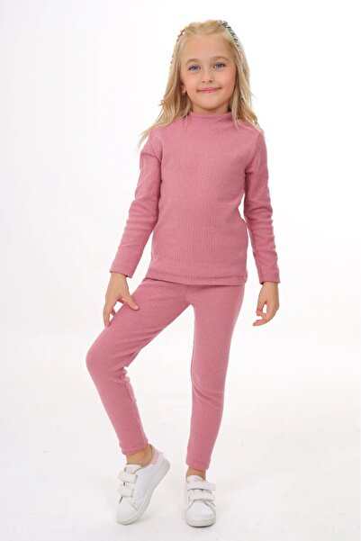 KMK بدلة أطفال مناسبة كاميس/ريبانا مرنة وناعمة بقصة ضيقة، مقاس واحد يوصي بالط...