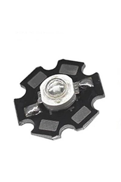 Fs Uv 395nm 3w Yüksek Güç Led Diyot Çip Siyah Pcb Bord 1 Adet