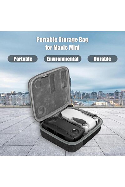 Profisher Djı Mavic Mini Için Büyük Kapasiteli Taşıma Ve Muhafaza Çantası
