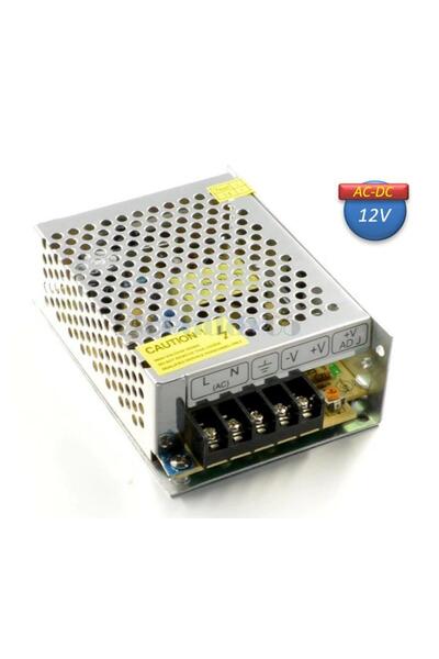 QKZ Trafo Güç Adaptörü Mini Boy Led Şerit Sürücü 12 V 2a 24 W