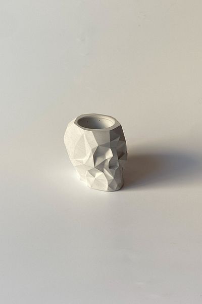 sin istanbul Skull Toothpick Holder Gray