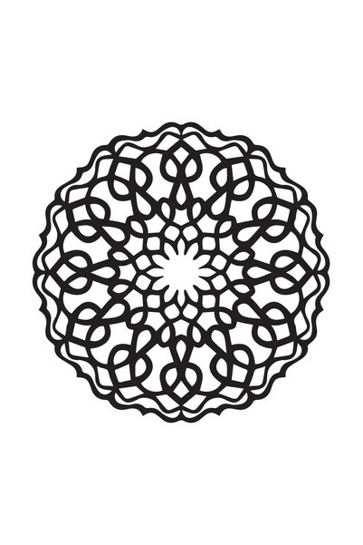 Generic Brand Flower Pattern (Type 8) 60X60 cm Lcst [Lcst]