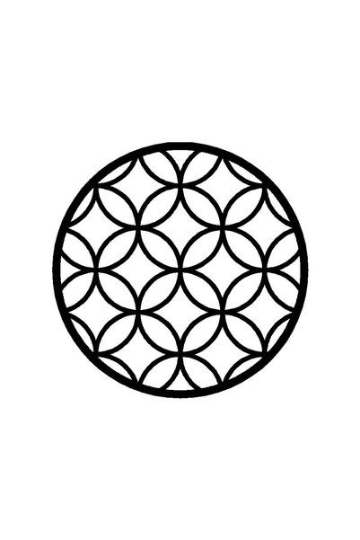 Generic Brand Byr002 Flower Pattern (Type 17) 15X15 cm [Efsngrck]