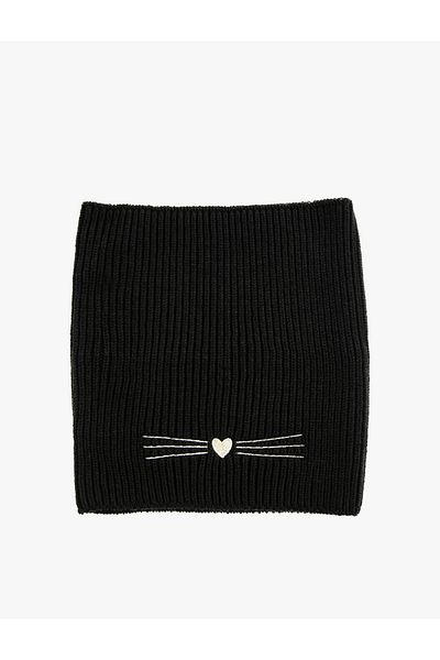 Koton Embroidered Knitted Neck Collar