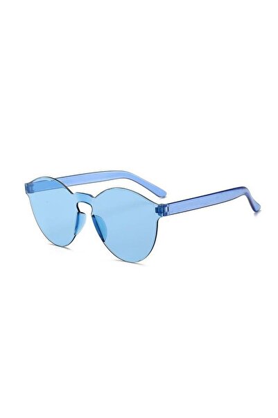 Profisher Uv400 Çerçevesiz Polikarbon Güneş Gözlüğü Unisex Yuvarlak Renkli Le...