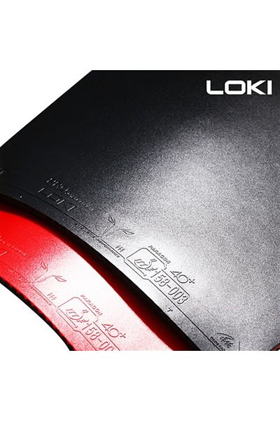 LOKİ T3 EUROPA MODEL TABLE TENNIS RACKET TIRE (RED)