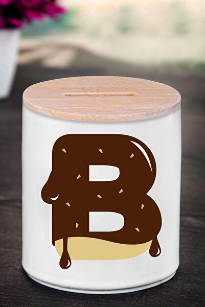 Bytwo Kasica prasica sa slovom B (KERAMIKA) - Torta B - K46