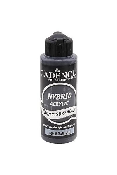 yeditepe osmanlı Cadence Multisurface Hybrid Akrilik Boya H-091 Antrasit Siya...