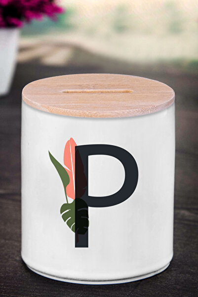 Bytwo Kasica prasica sa slovom P (KERAMIKA) - DoğaÇiçek P - K284