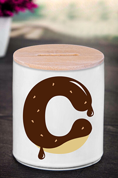 Bytwo Kasica prasica sa slovom C (KERAMIKA) - Torta C - K47