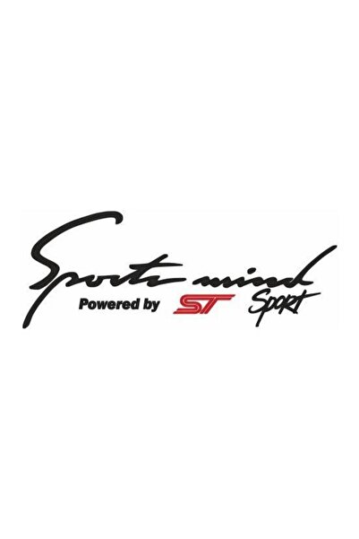 TSC ملصق St Sports Mind Auto مقاس 30 سم × 11 سم كتابة 464