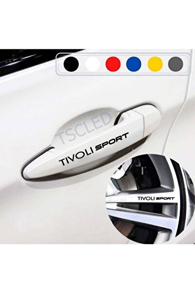 TSC مقبض الباب وملصق الحافة حروف 463 لـ Tivoli