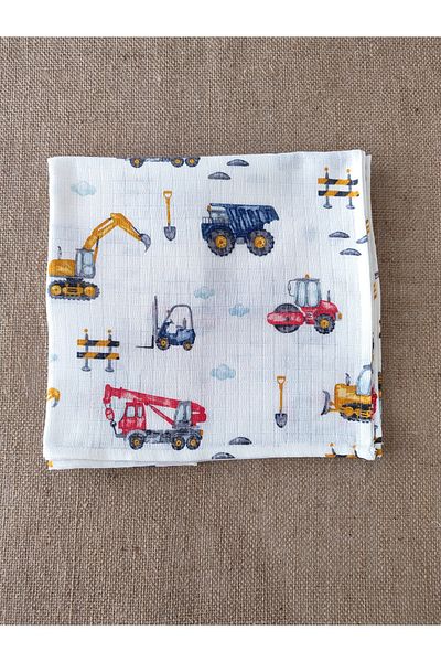 Alpıno MUSLIN COVER Alpinobaby 100% COTTON (85 cm*85 cm)