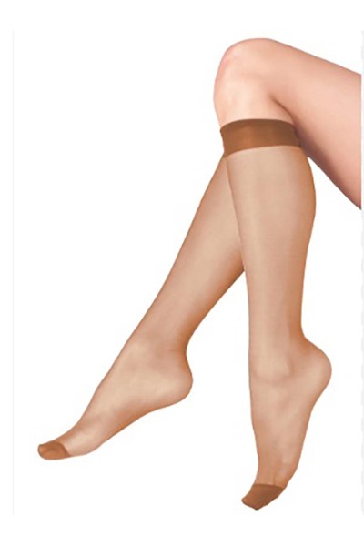 CLQTH عبوة من 3 جوارب مريحة ومتوسطة السُمك وناعمة بطول الركبة 20 دينيير