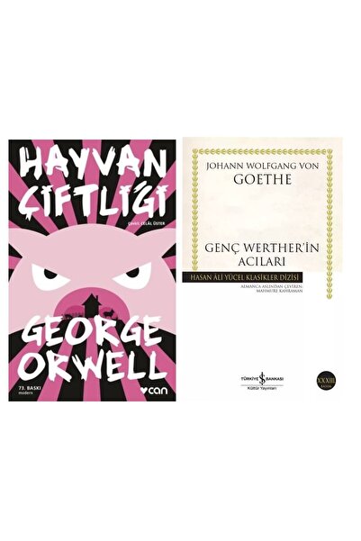 CAN Hayvan Çiftliği - George Orwell - Genç Werther’in Acıları - Johann Wolfga...