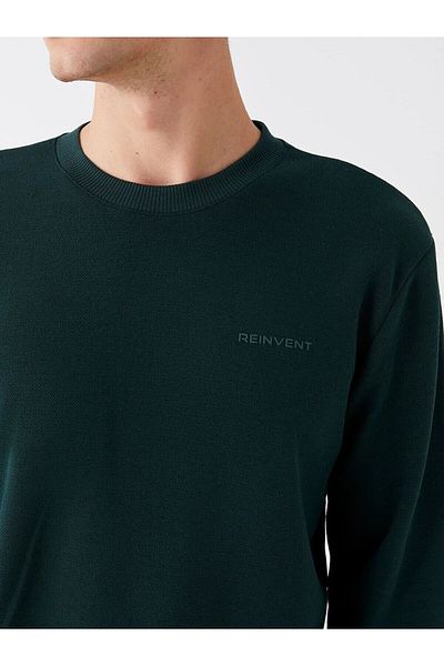 LC Waikiki Ανδρικό φούτερ με μακρυμάνικη λαιμόκοψη LCW Casual Crew