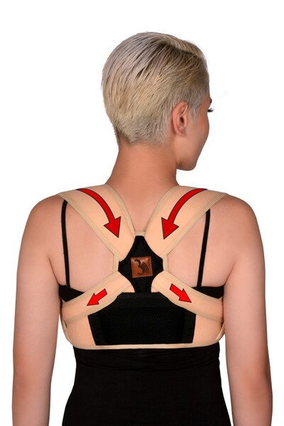 Wi Fro Upright Posture Corset Back And Waist Anti-Humpback Upright Standing Corset Unisex Comfortable