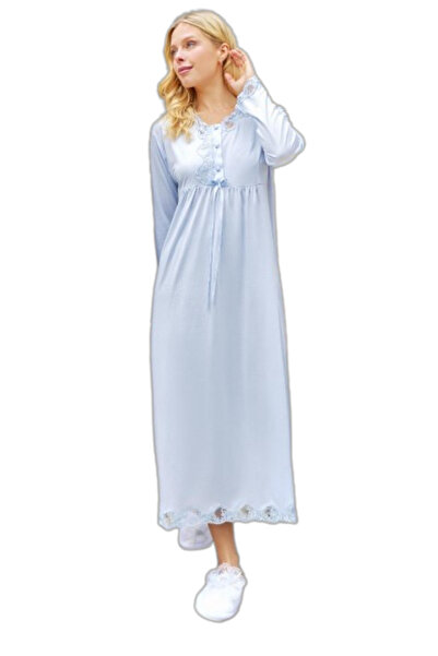 Bone Club BONE LUXURY PAMUKLU UZUN KOLLU KADIN GECELİK